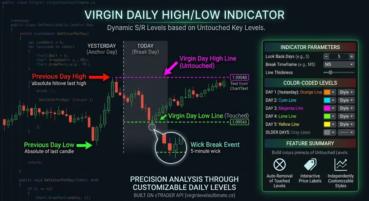 「Previous Day Low High」アップロード画像