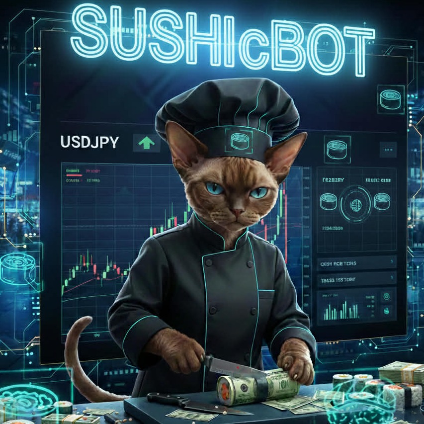 "SUSHI USDJPY M15 Pro v1.0" logo
