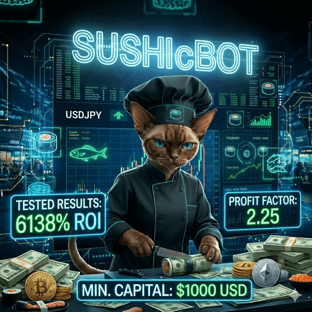 "SUSHI USDJPY M15 Pro v1.0" โลโก้