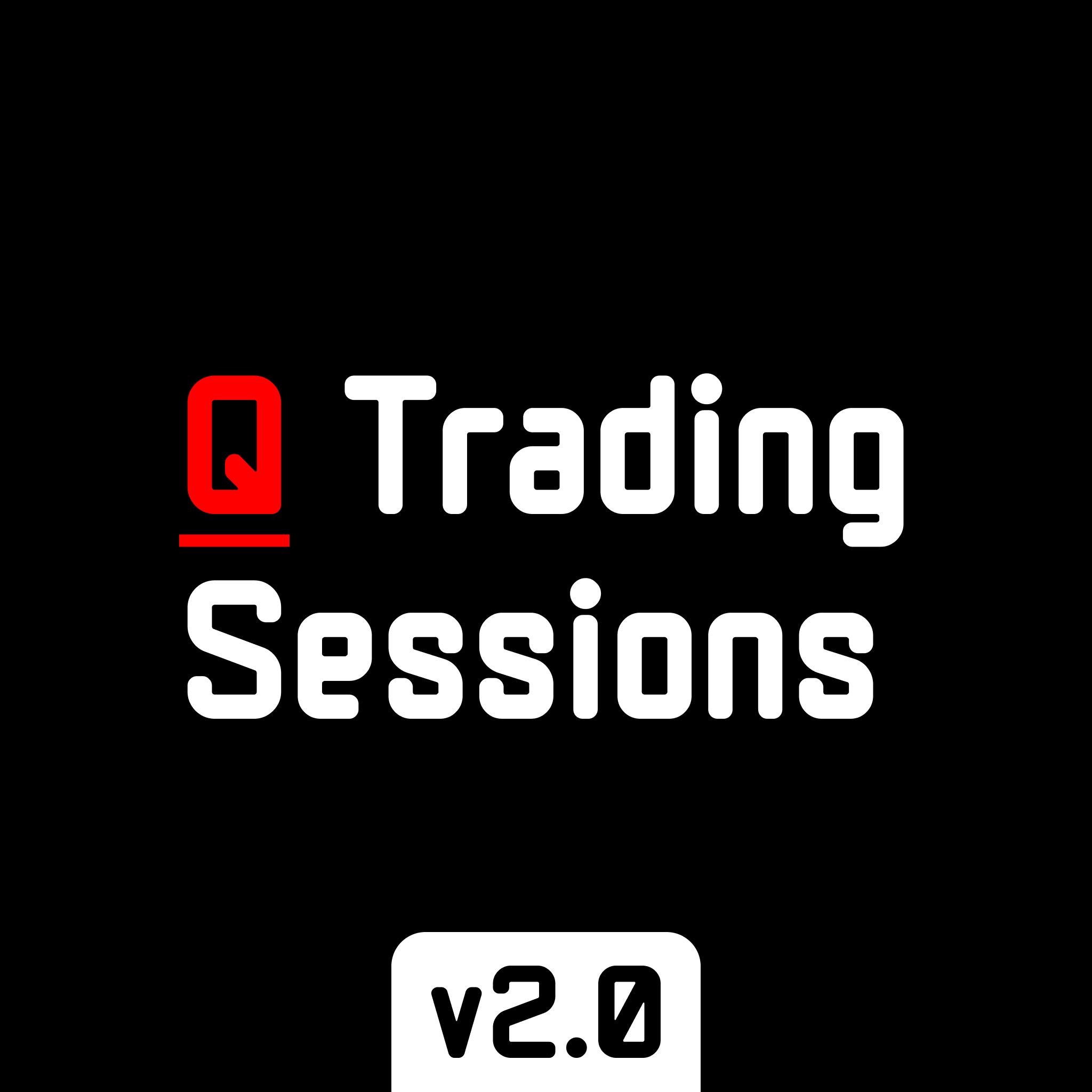"Q Trading Sessions" 로고